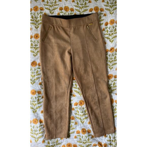 Marc New York Faux Suede Straight Pant - Picture 7 of 7